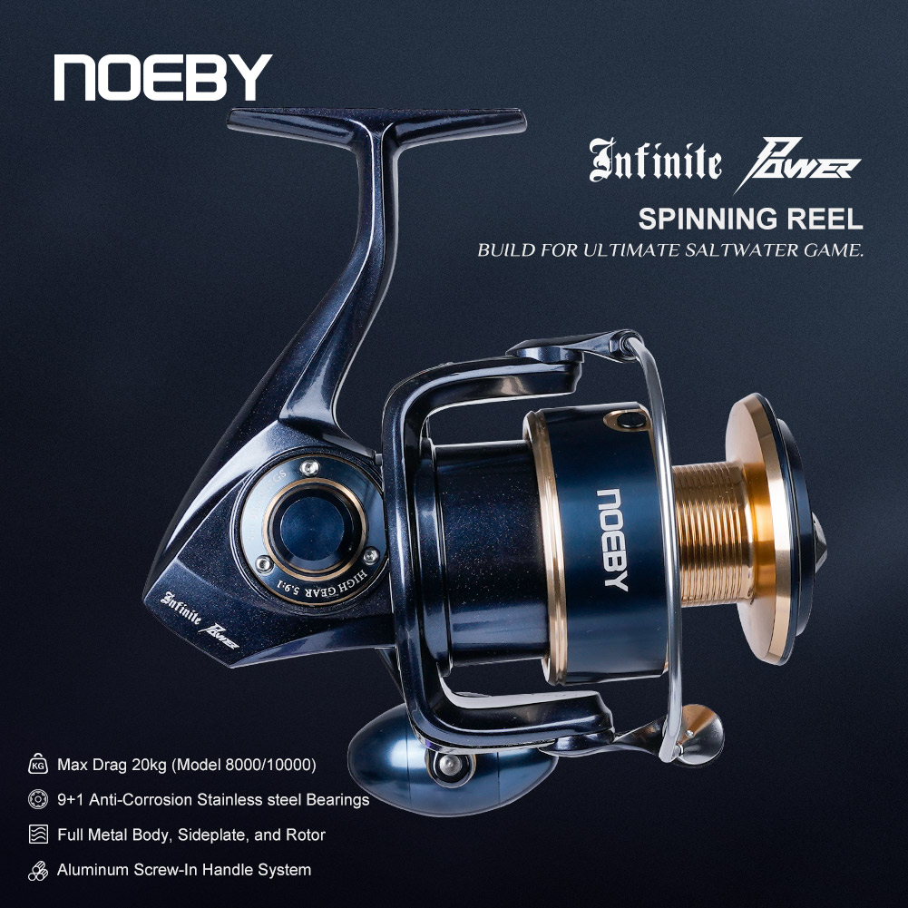 Спиннинговая катушка Noeby Inf – обзор и цена Trolling Reel